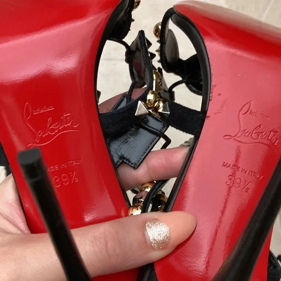Rare Louboutin Kaleikita heels new - Picture 6 of 16